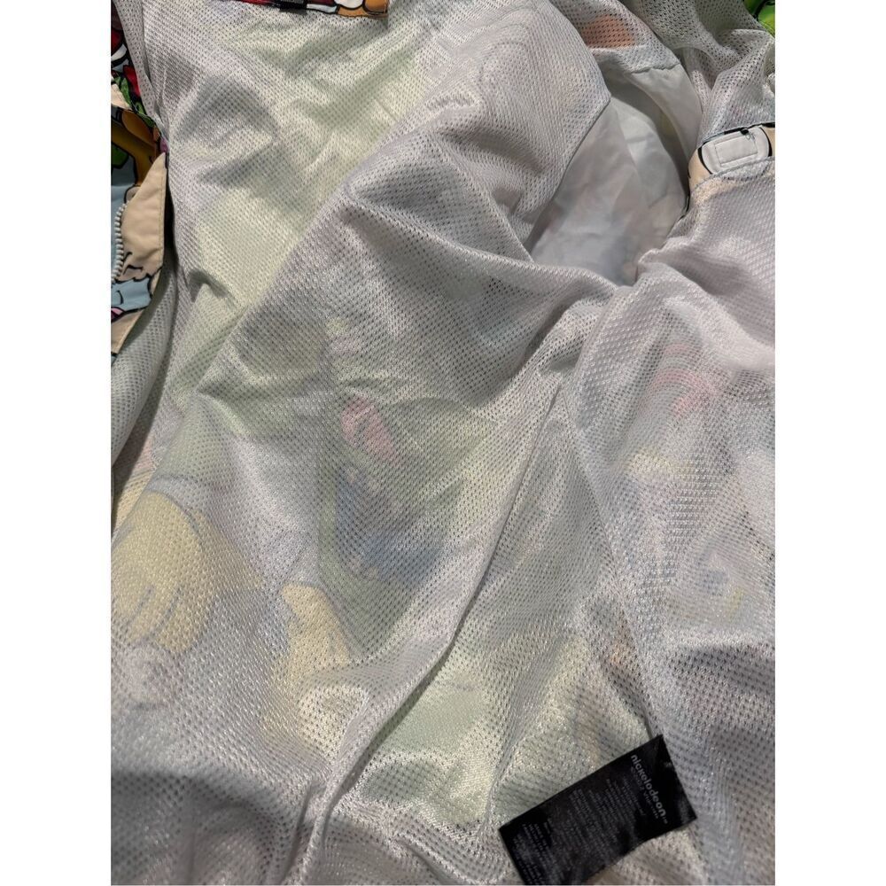 Members only x Nickelodeon Rugrats all over windbreaker jacket L - Picture 5 of 10